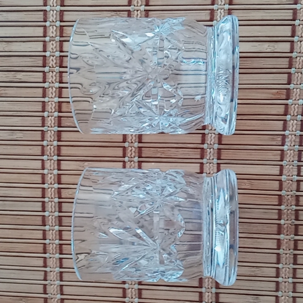 Cashs Ireland | Annestown 4” Irish Crystal Votive Pair - Picture 2 of 5